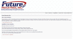 Desktop Screenshot of futureind.com